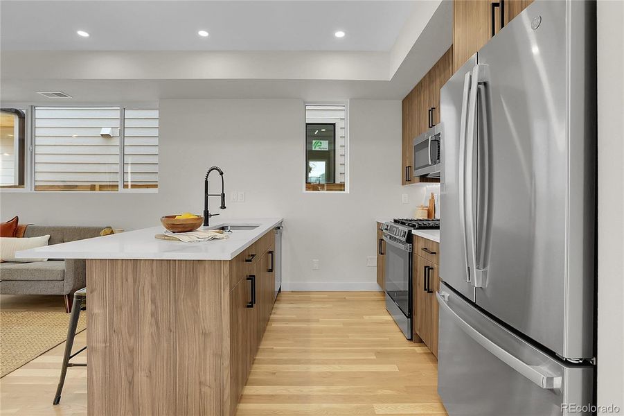 Furnished interior view inside a new home in , Denver (Image 15).