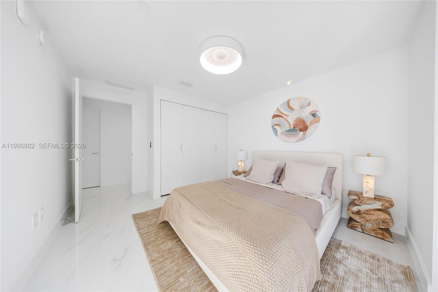 Furnished interior view inside a new home in , Miami (Image 46). Furnished interior view inside a new home in , Miami (Image 46).