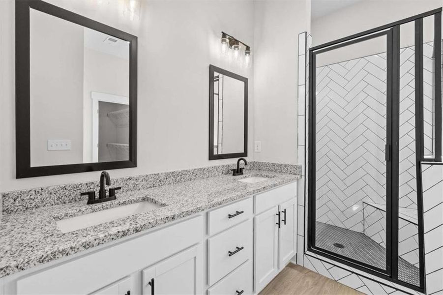 Furnished interior view inside a new home in , Temple (Image 9).