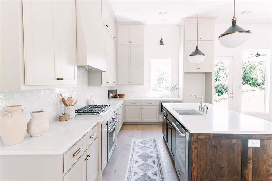 Furnished interior view inside a new home in , Weatherford (Image 3).