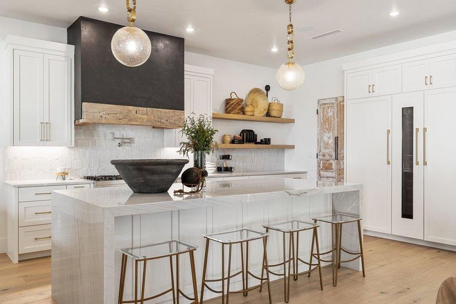Furnished interior view inside a new home in , Spicewood (Image 19).