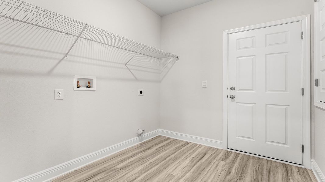 Representative unfurnished interior of a home built from the The Destin by D.R. Horton in Pine Creek and Heron Walk, Port St. Joe (Image 32).