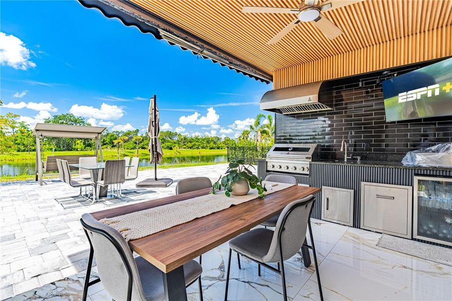Exterior details and patio area of a home in Laureate Park (Craft Homes), Orlando (Image 25). Exterior details and patio area of a home in Laureate Park (Craft Homes), Orlando (Image 25).