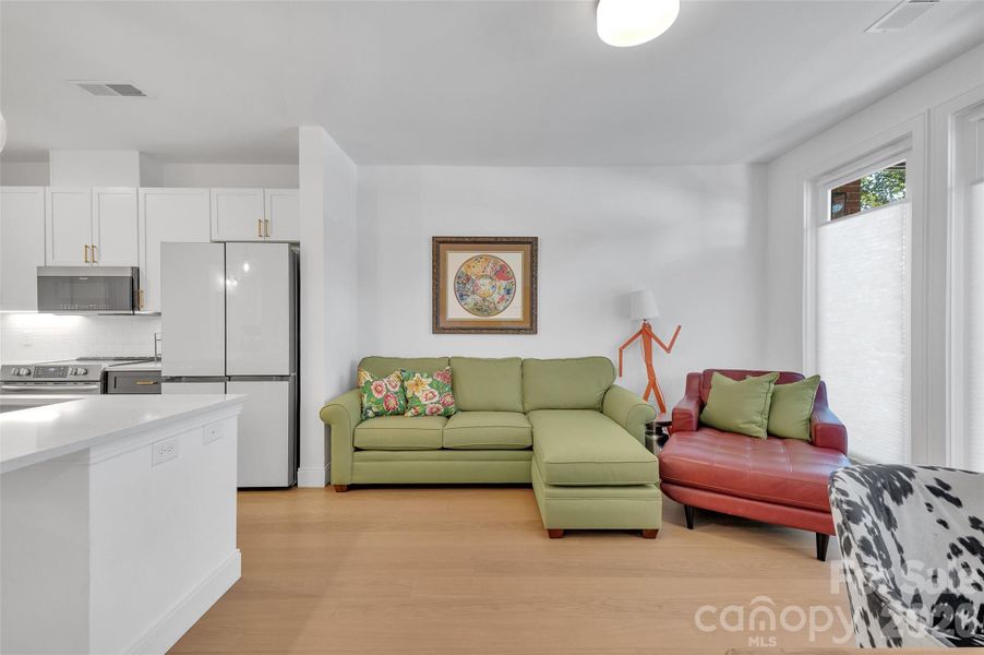 Furnished interior view inside a new home in , Charlotte (Image 11).