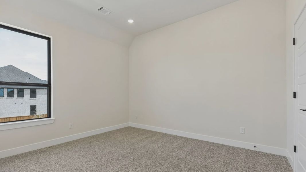 Representative unfurnished interior of a home built from the Winslow by Chesmar Homes in Lakes of Cane Island, Katy (Image 26). Representative unfurnished interior of a home built from the Winslow by Chesmar Homes in Lakes of Cane Island, Katy (Image 26).