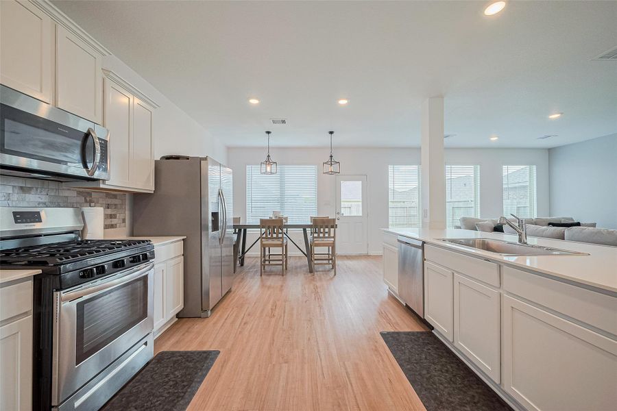 Furnished interior view inside a new home in Tavola: Gulf Coast Collection, New Caney (Image 18). Furnished interior view inside a new home in Tavola: Gulf Coast Collection, New Caney (Image 18).