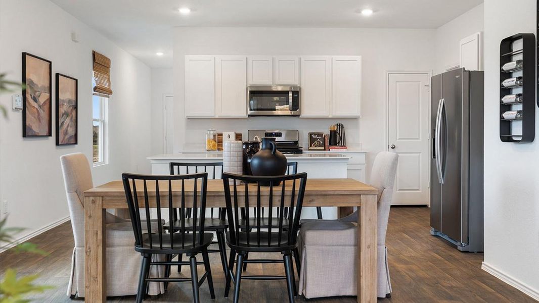 Furnished interior view inside a new home in Durango, Mustang Ridge (Image 8).