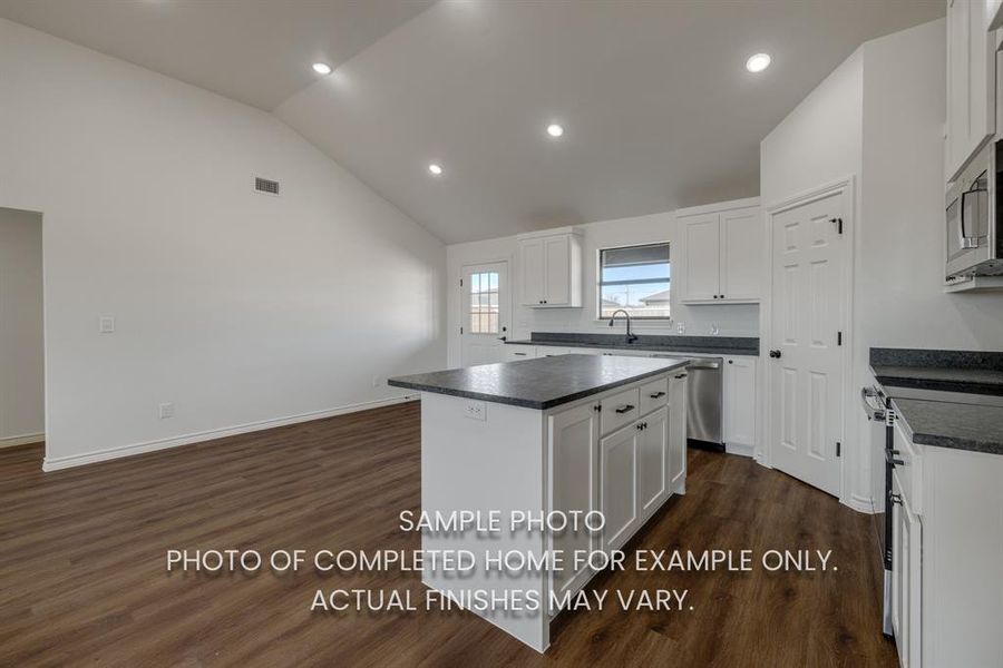 Furnished interior view inside a new home in , Clyde (Image 3).