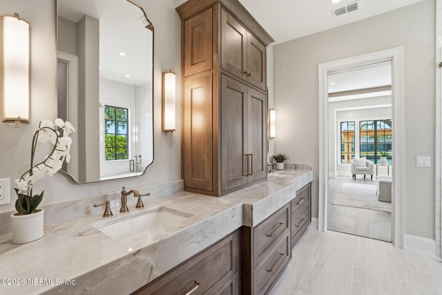 Furnished interior view inside a new home in , Ponte Vedra Beach (Image 32).