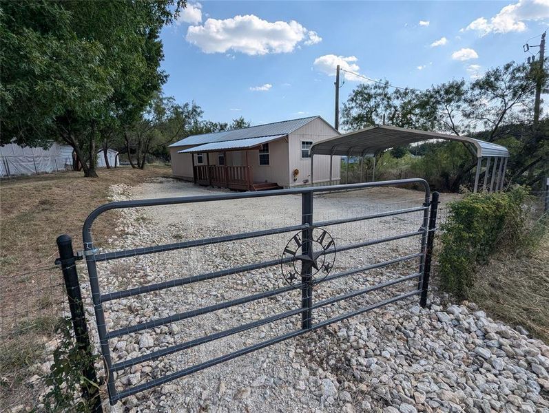 Front exterior of a new home in , Granbury, TX, highlighting curb appeal (Image 20). Front exterior of a new home in , Granbury, TX, highlighting curb appeal (Image 20).