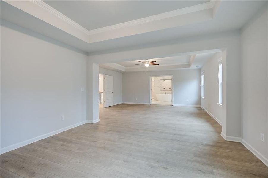 Spacious, unfurnished interior of a new home in Trinity Park, McDonough (Image 33).