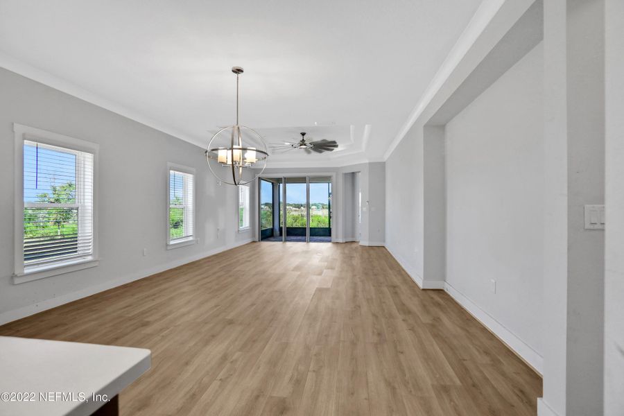 Spacious, unfurnished interior of a new home in TrailMark, St. Augustine (Image 18).