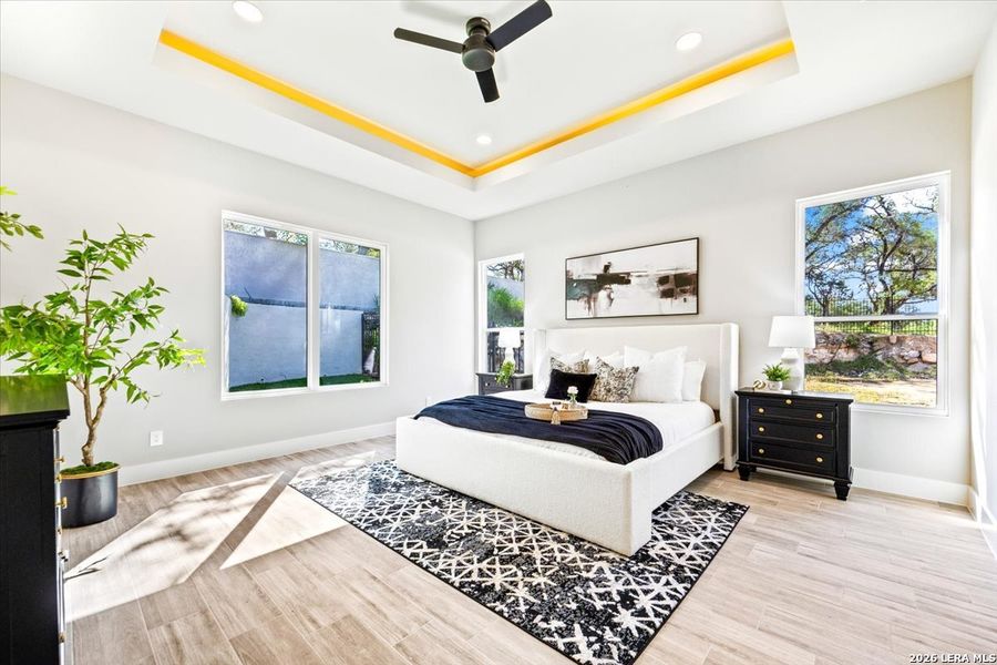 Furnished interior view inside a new home in , San Antonio (Image 6).