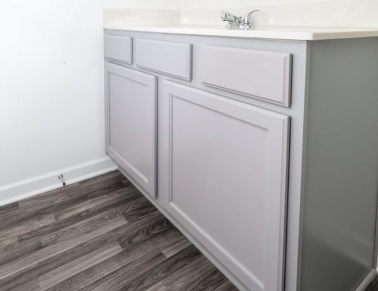 Representative interior finishes for a home built from the Emory Townhome by Piedmont Residential in The Retreat at Browns Ridge, Newnan (Image 25).