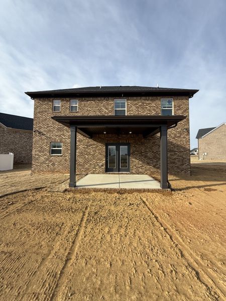 Exterior details and patio area of a home in Bradley Bend, Ashland City (Image 3).