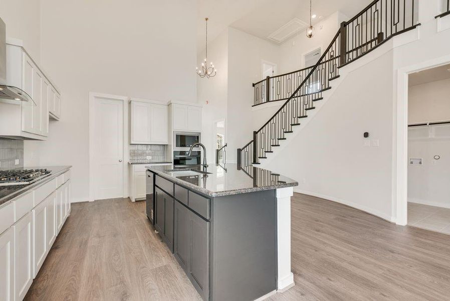Furnished interior view inside a new home in Edgewater, Fate (Image 8).