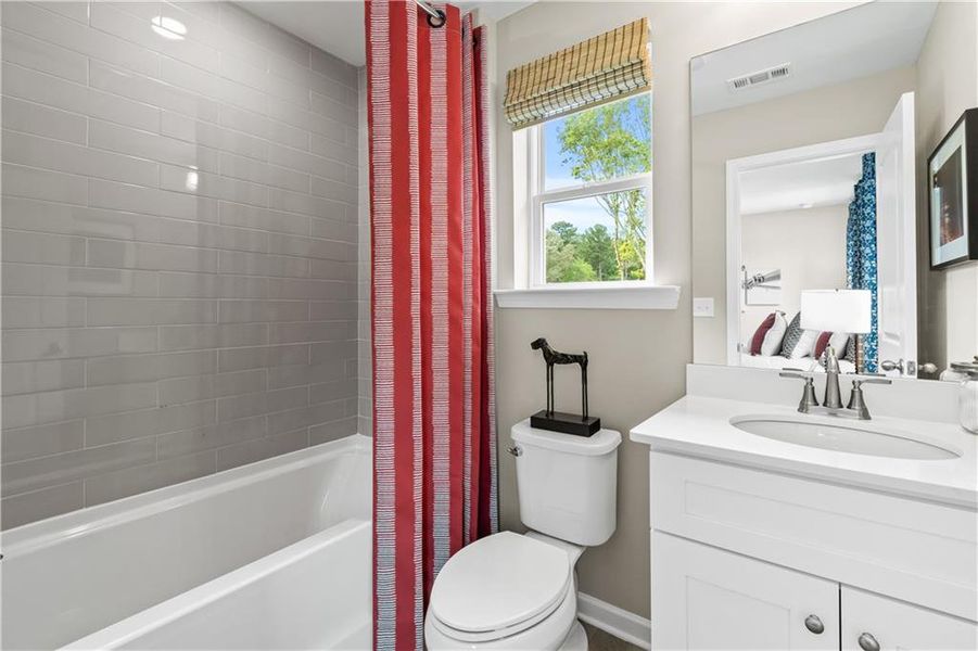 Furnished interior view inside a new home in Hamilton Lakes, Lawrenceville (Image 11).