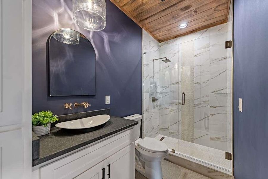 Furnished interior view inside a new home in , Blue Ridge (Image 11).