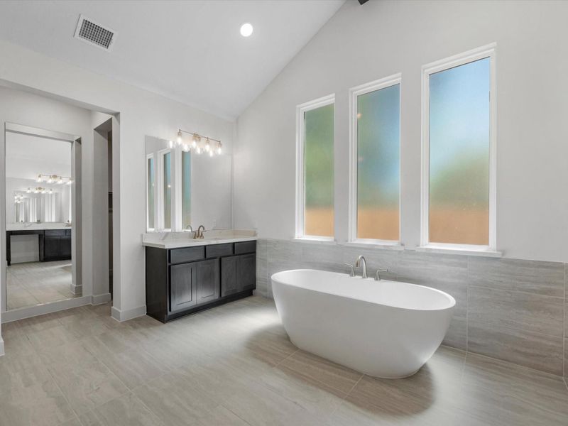 Furnished interior view inside a new home in COLTON®, Todd Mission (Image 8).