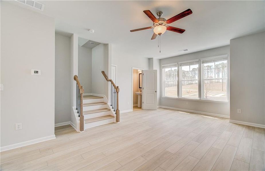 Spacious, unfurnished interior of a new home in Daybreak, Newnan (Image 17).