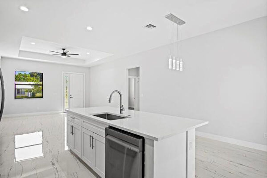 Furnished interior view inside a new home in , Fort Pierce (Image 3). Furnished interior view inside a new home in , Fort Pierce (Image 3).