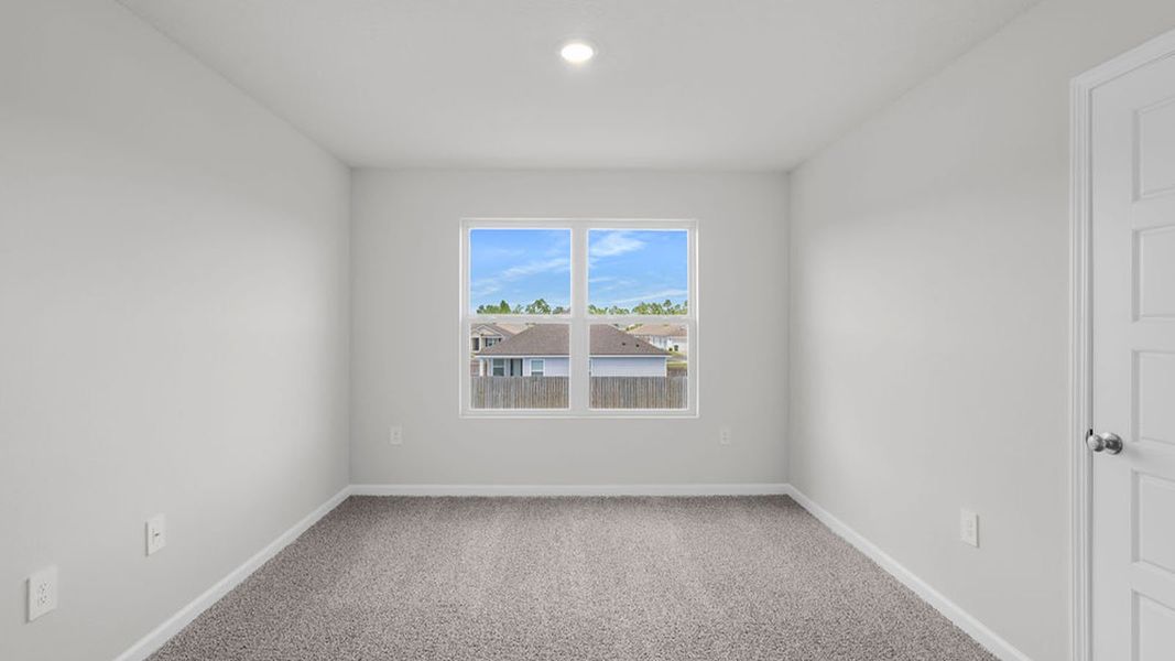 Spacious, unfurnished interior of a new home in Wesley Park, Crawfordville (Image 23).