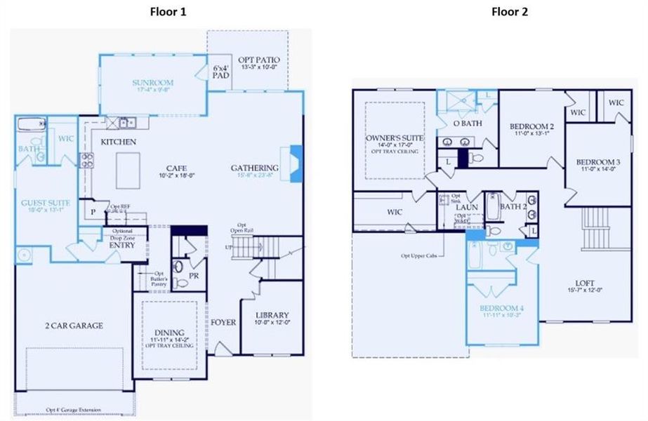 2D floor plan layout of this home in Berkeley Mill, Cumming, GA (Image 2). 2D floor plan layout of this home in Berkeley Mill, Cumming, GA (Image 2).