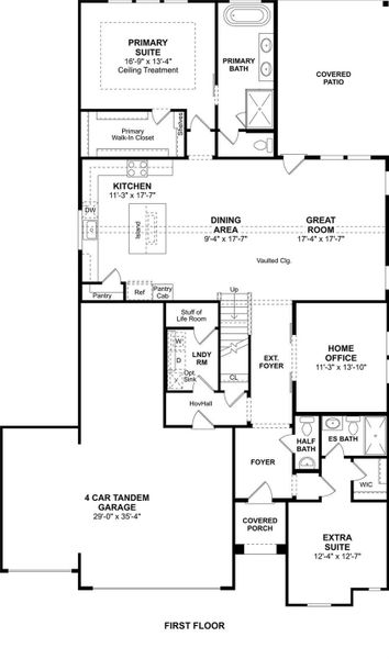 The Tuscaloosa floor plan by K. Hovnanian Homes. 1st Floor Shown. *Prices, plans, dimensions, features, specifications, materials, and availability of homes or communities are subject to change without notice or obligation. The Tuscaloosa floor plan by K. Hovnanian Homes. 1st Floor Shown. *Prices, plans, dimensions, features, specifications, materials, and availability of homes or communities are subject to change without notice or obligation.