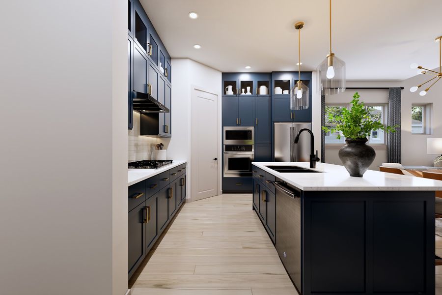 The Lily - Optional Cooktop Kitchen