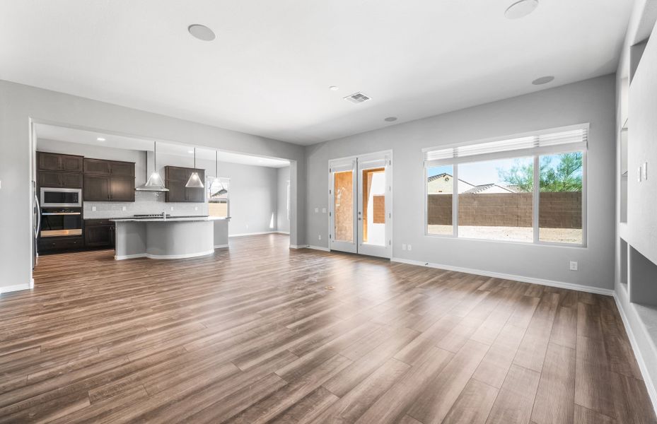 Spacious, unfurnished interior of a new home in Sun City Anthem at Merrill Ranch, Florence (Image 23). Spacious, unfurnished interior of a new home in Sun City Anthem at Merrill Ranch, Florence (Image 23).