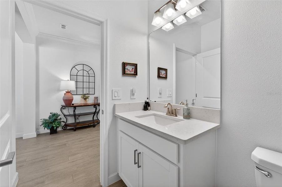 Furnished interior view inside a new home in Southshore Bay Active Adult, Wimauma (Image 39).