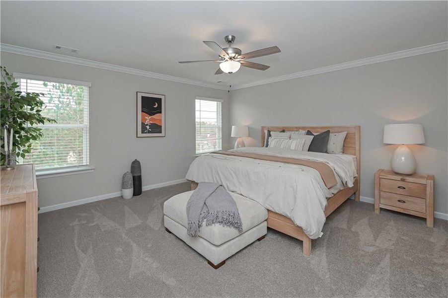Furnished interior view inside a new home in , Douglasville (Image 29).