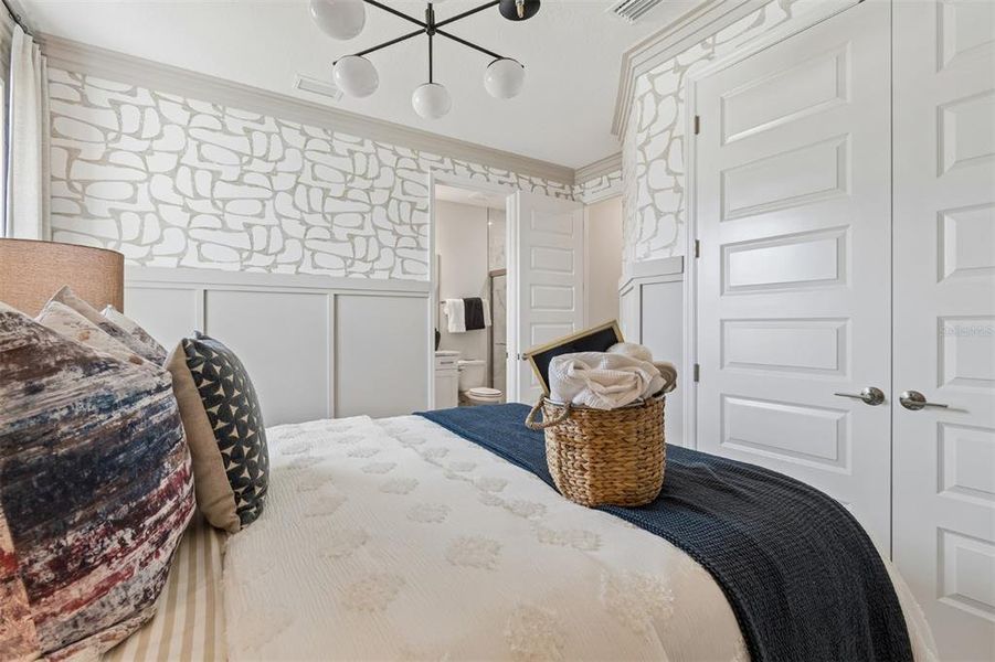 Furnished interior view inside a new home in Grand Park, Sarasota (Image 31).