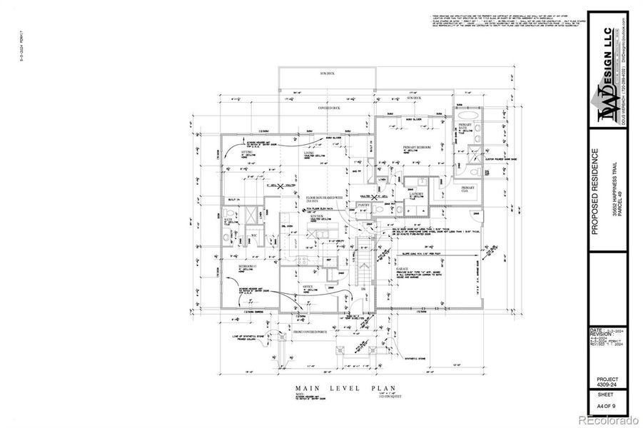 2D floor plan layout of this home in , Kiowa, CO (Image 4).