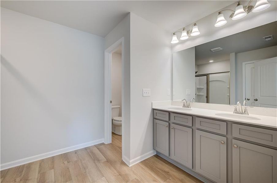 Furnished interior view inside a new home in Avery Landing, McDonough (Image 6).