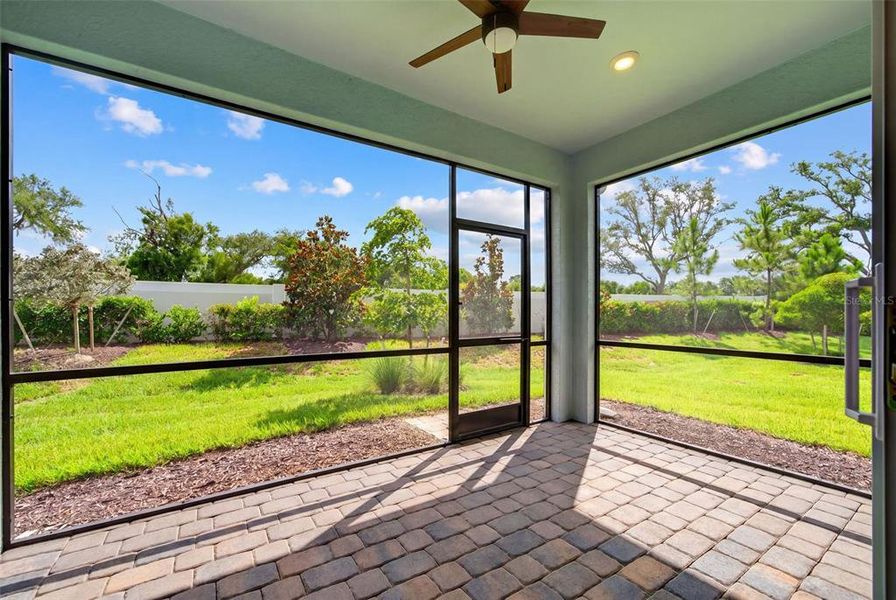 Exterior details and patio area of a home in , Englewood (Image 38).