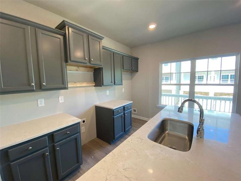 Furnished interior view inside a new home in Ross Pointe, Kennesaw (Image 8).