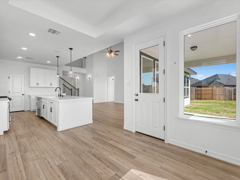 Cafe. Sample product photo. Actual exterior and interior selections may vary by homesite. Photo may be virtually staged.