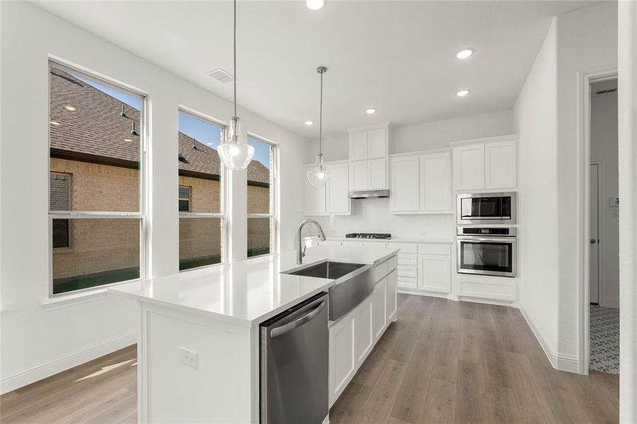 Large Windows in Kitchen