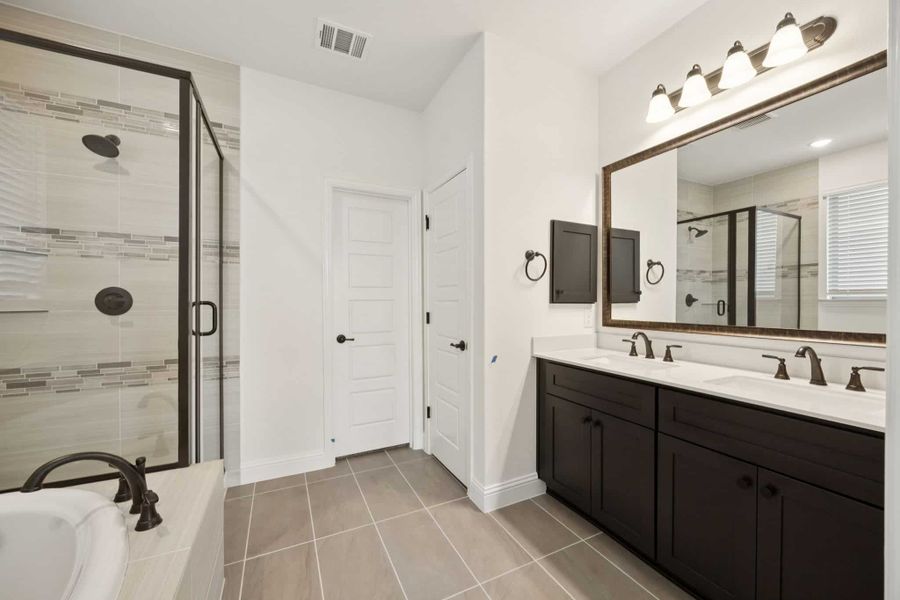 Furnished interior view inside a new home in Las Lomas, Forney (Image 8).