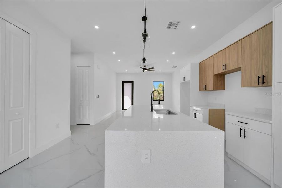 Furnished interior view inside a new home in , Lehigh Acres (Image 14).