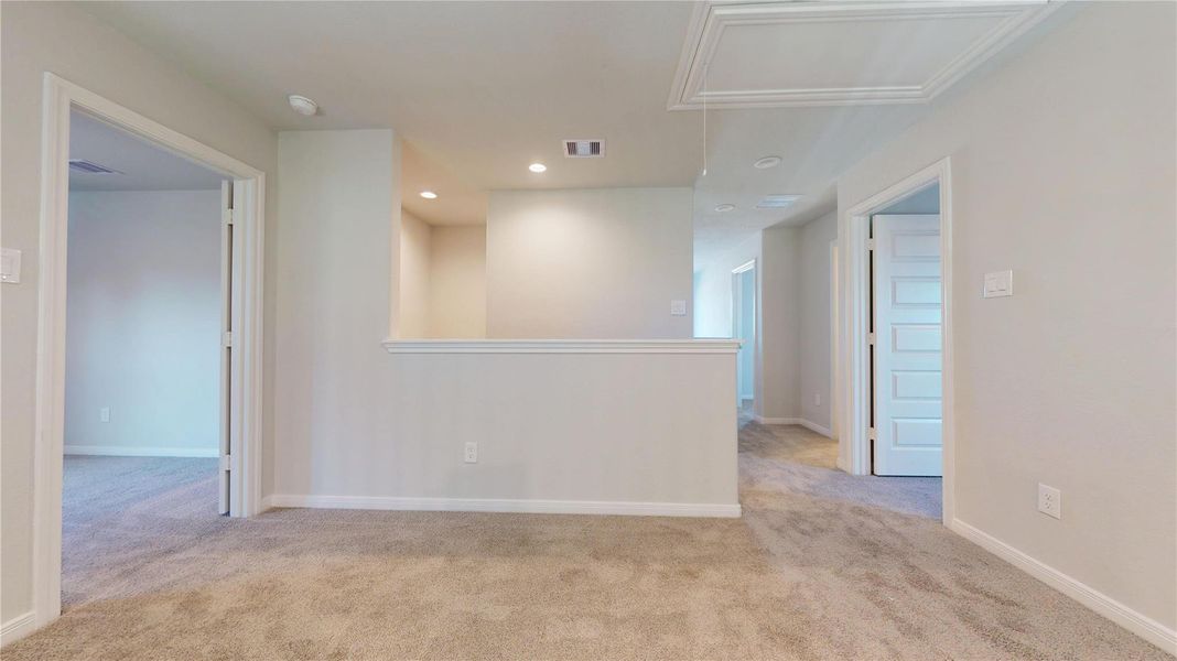 Spacious, unfurnished interior of a new home in Lexington Heights 50', Willis (Image 41).