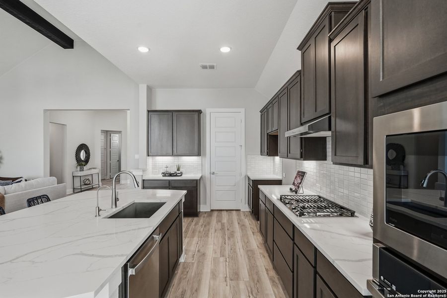 Furnished interior view inside a new home in Esperanza – New Phase Now Selling, Boerne (Image 10).