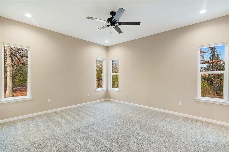 Spacious, unfurnished interior of a new home in , Powderly (Image 29). Spacious, unfurnished interior of a new home in , Powderly (Image 29).