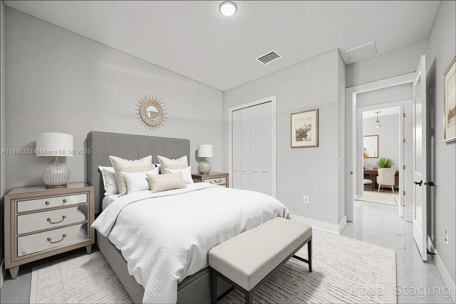 Furnished interior view inside a new home in , Lehigh Acres (Image 8).