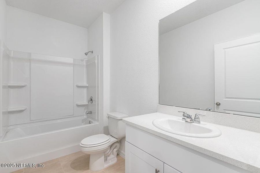 Furnished interior view inside a new home in Coopers Meadow, Jacksonville (Image 12). Furnished interior view inside a new home in Coopers Meadow, Jacksonville (Image 12).