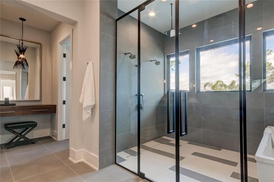 Furnished interior view inside a new home in , Tampa (Image 55). Furnished interior view inside a new home in , Tampa (Image 55).