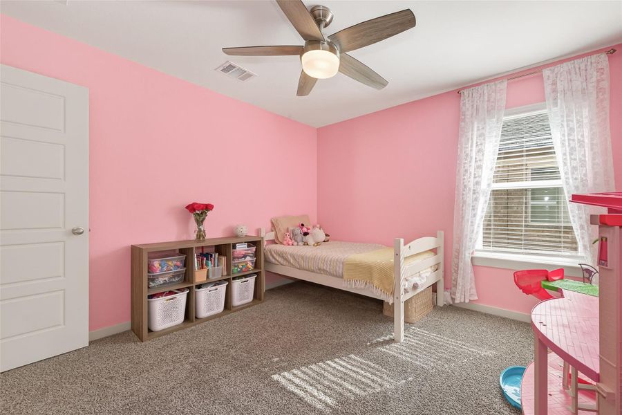 Another view, secondary bedroom, closet to the left. Another view, secondary bedroom, closet to the left.