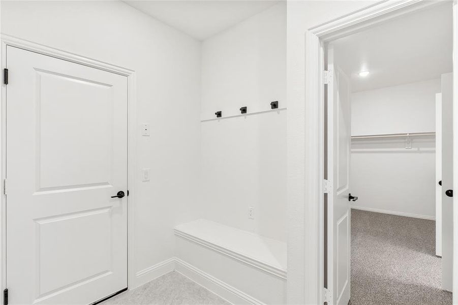 Furnished interior view inside a new home in Wildflower Ranch 60-65, Fort Worth (Image 11). Furnished interior view inside a new home in Wildflower Ranch 60-65, Fort Worth (Image 11).