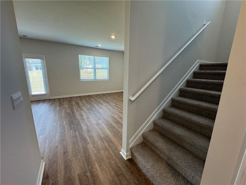 Spacious, unfurnished interior of a new home in Oakchase at Hampton, Hampton (Image 31). Spacious, unfurnished interior of a new home in Oakchase at Hampton, Hampton (Image 31).